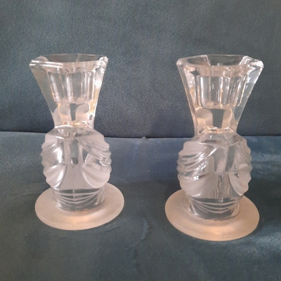 PartyLite White Candle Holders with Elegant Accents - Picture 7 of 11